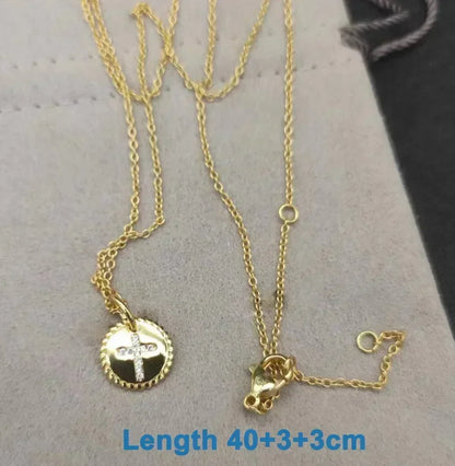 2024 Full Set Cross DY Women's Necklace